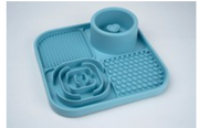 Brush Cleaning Mat W/ Cup