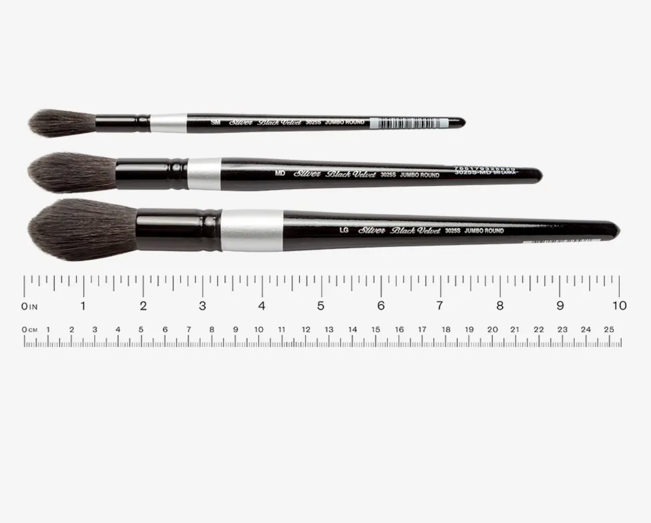 Silver Brush Black Velvet® Jumbo Round