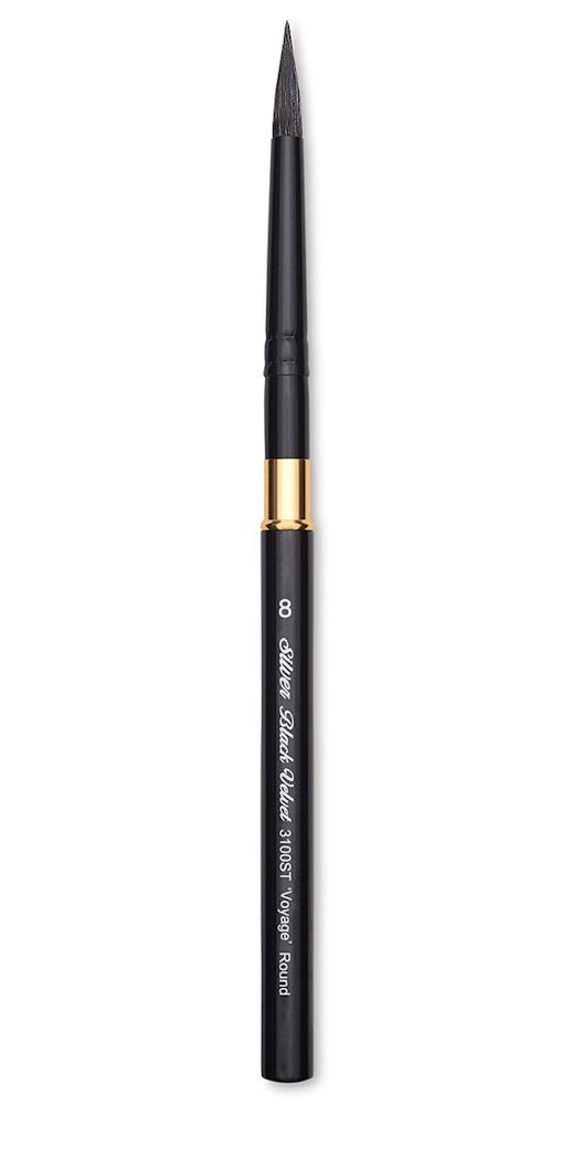 Silver Brush Black Velvet® Voyage™ Travel Brush