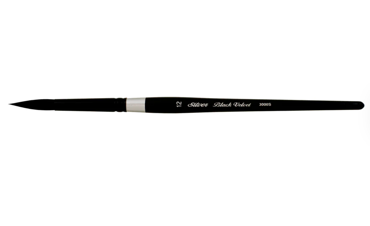 Silver Brush Black Velvet® Round Brush