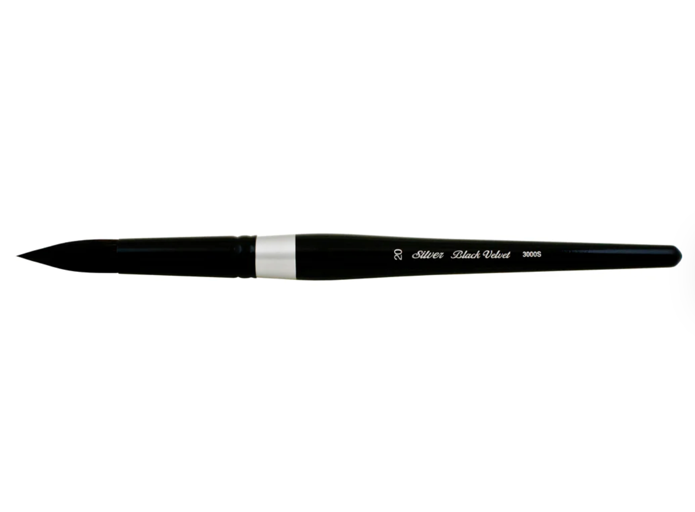 Silver Brush Black Velvet® Round Brush