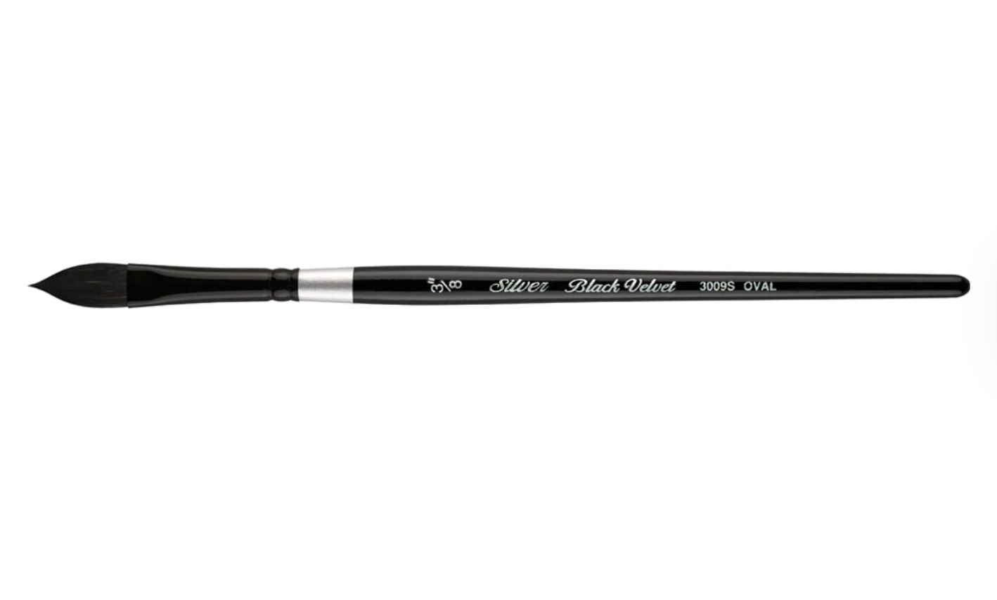 Silver Brush Black Velvet® Oval Wash