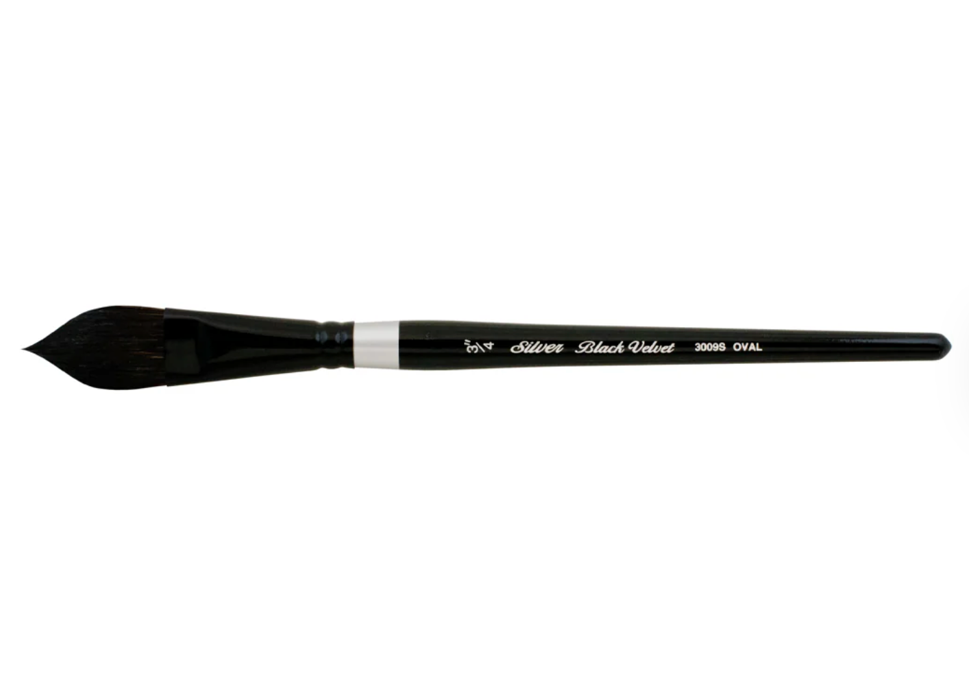 Silver Brush Black Velvet® Oval Wash