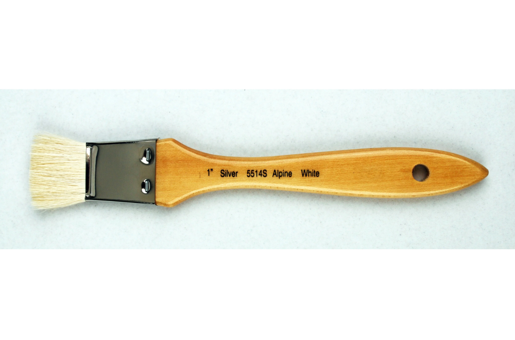 Silver Brush - Alpine White Goat Hair Brushes