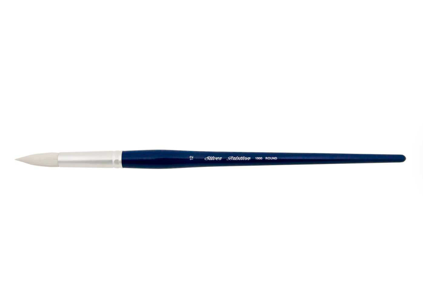 Silver Brush - Bristlon Stiff Synthetic Long Handle Brushes - Round 1900