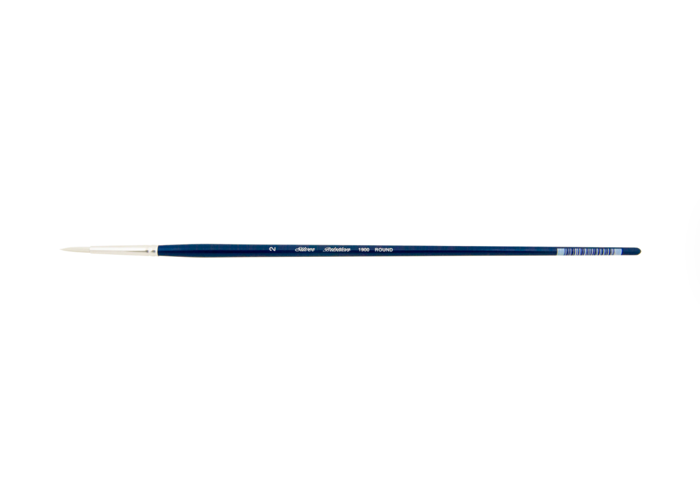 Silver Brush - Bristlon Stiff Synthetic Long Handle Brushes - Round 1900