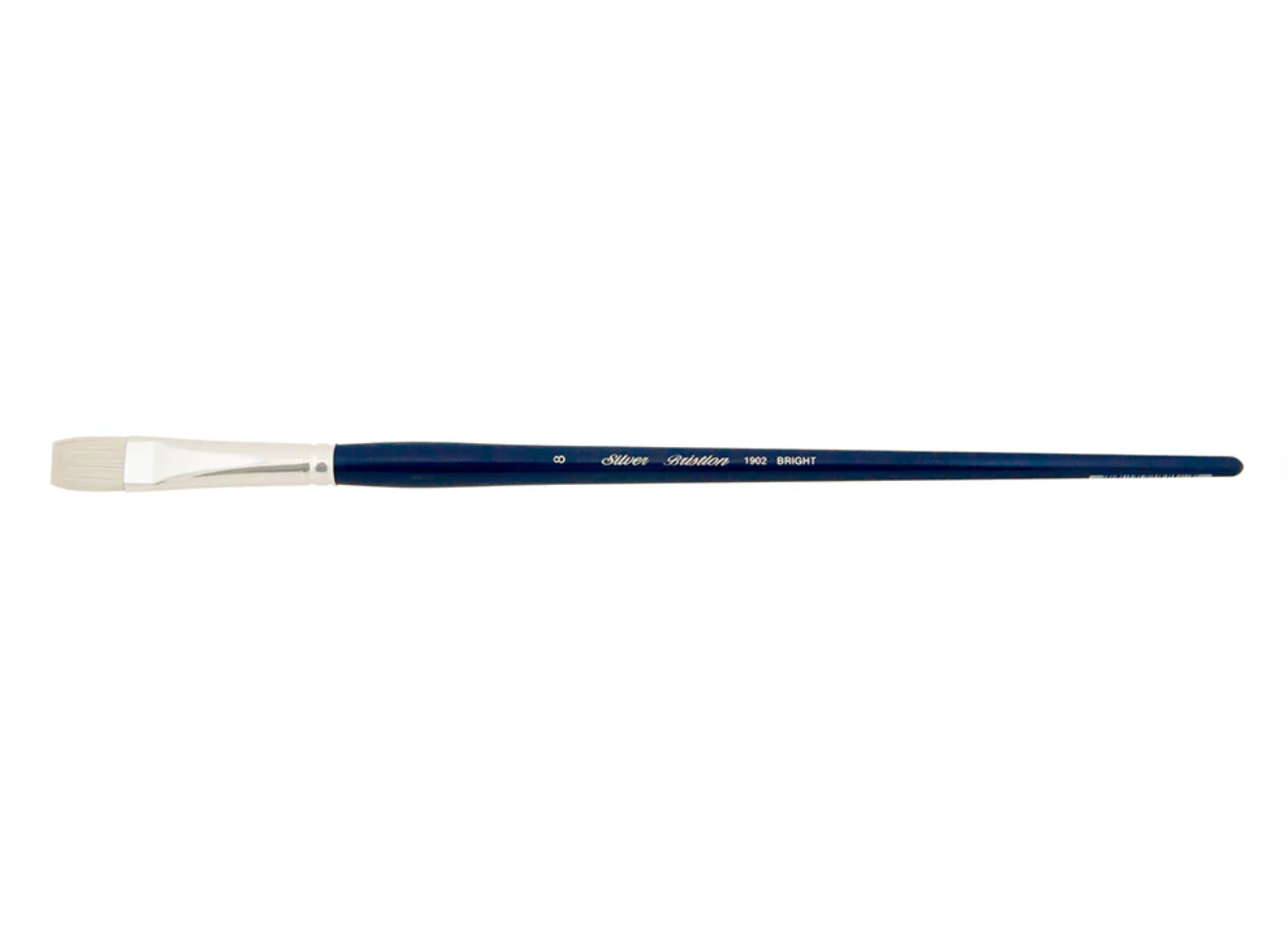 Silver Brush - Bristlon Stiff Synthetic Long Handle Brushes - Bright 1902