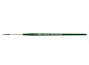 Silver Brush - Ruby Satin Short Handle Brushes - Script Liner 2507S