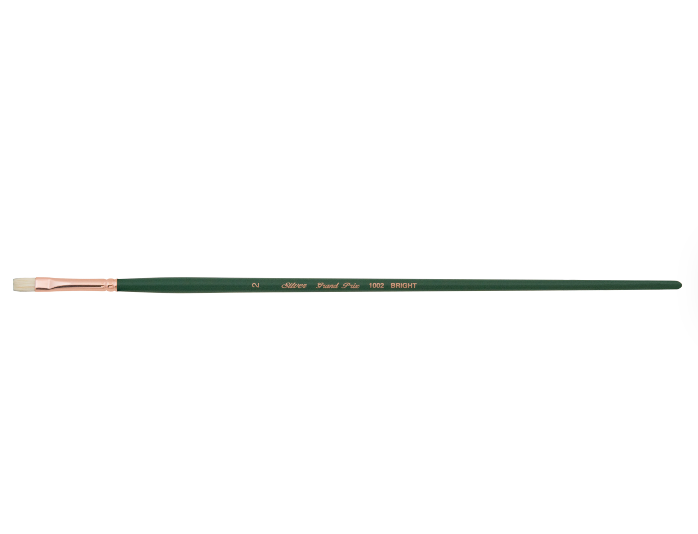Silver Brush - Grand Prix Long Handle Hog Bristle Brushes - Bright 1002