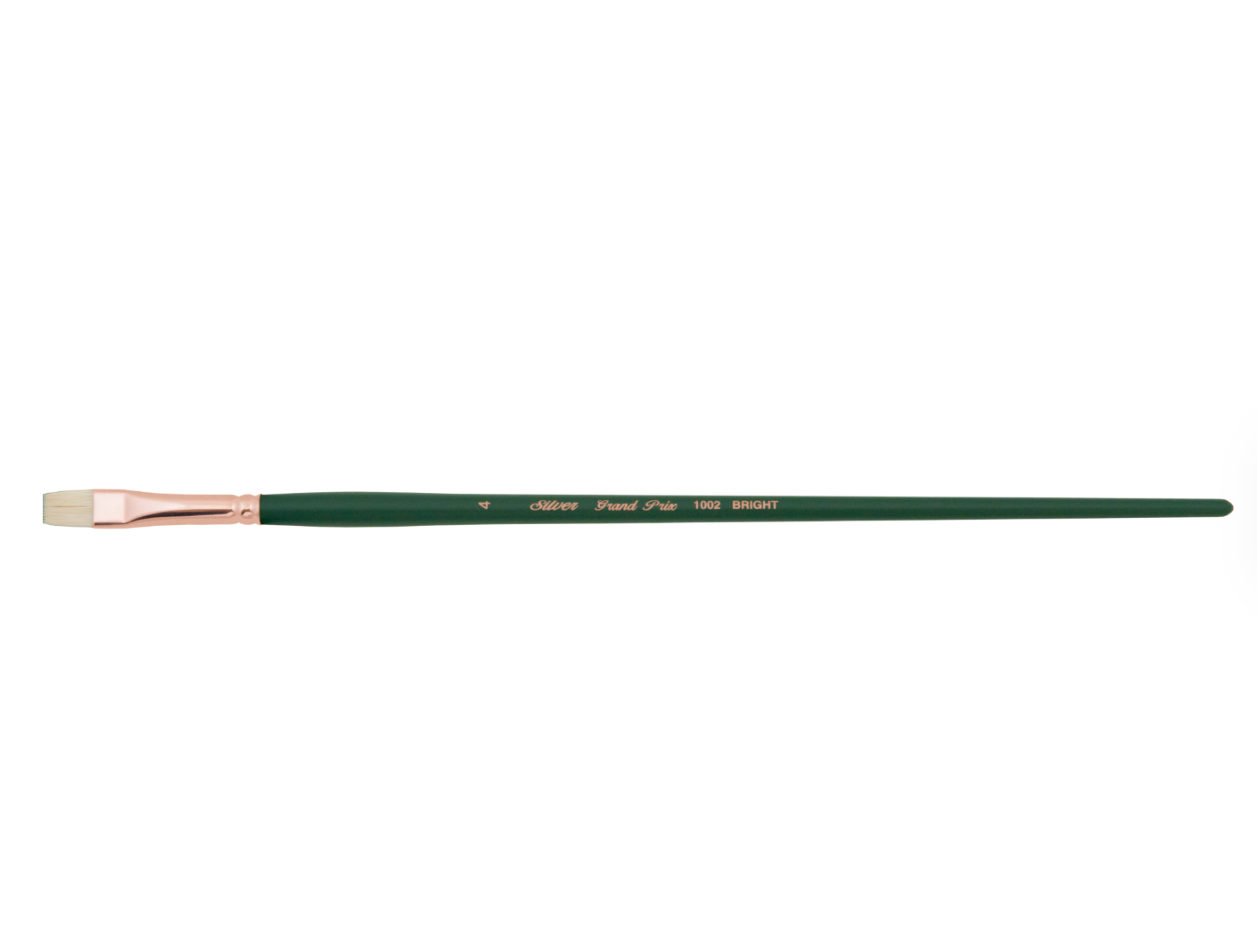 Silver Brush - Grand Prix Long Handle Hog Bristle Brushes - Bright 1002