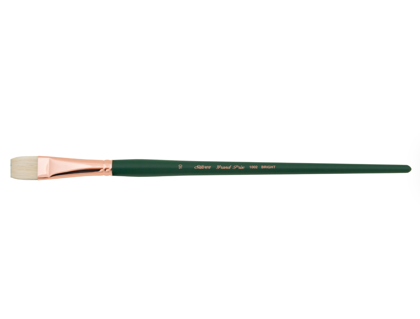 Silver Brush - Grand Prix Long Handle Hog Bristle Brushes - Bright 1002