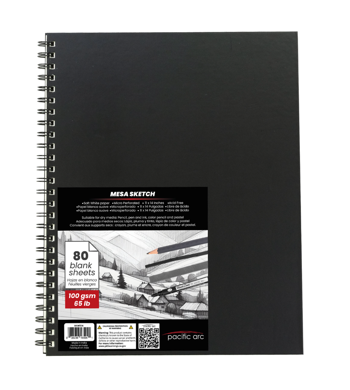 Mesa Sketchbook Wire-Bound 11x14