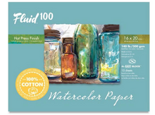 Load image into Gallery viewer, Fluid 100 140lbs Hot Press Blocks
