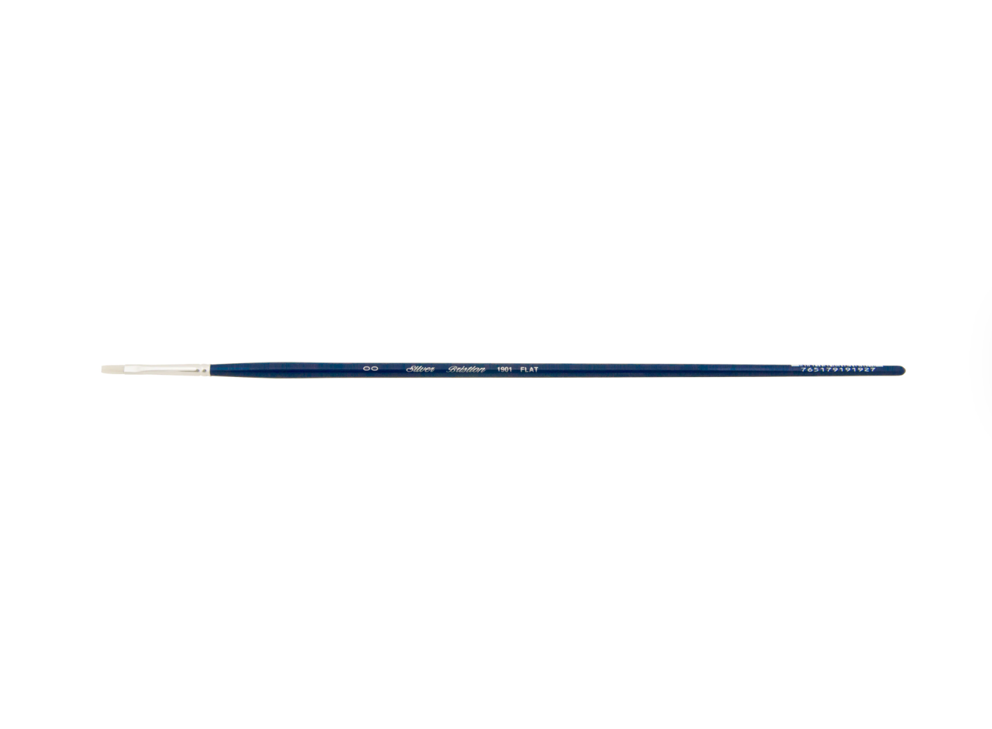 Silver Brush - Bristlon Stiff Synthetic Long Handle Brushes - Flat 1901