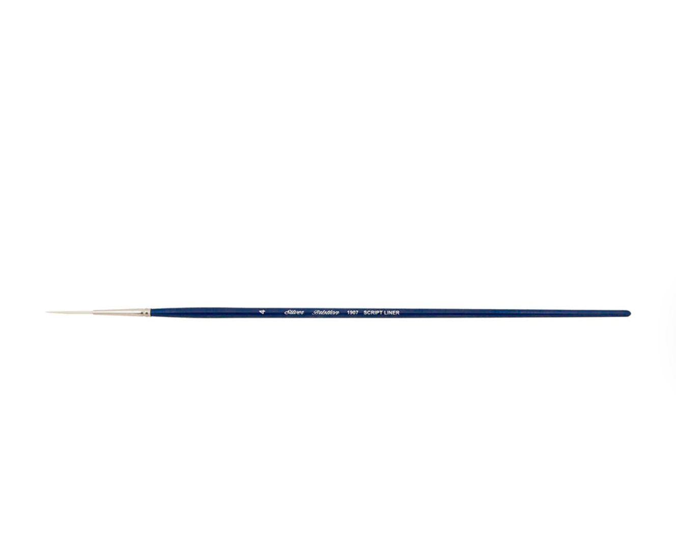 Silver Brush - Bristlon Stiff Synthetic Long Handle Brush - Script Liner 1907