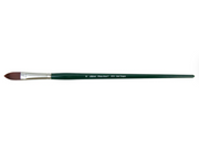 Silver Brush - Ruby Satin Long Handle Brushes - Cat's Tongue 2510