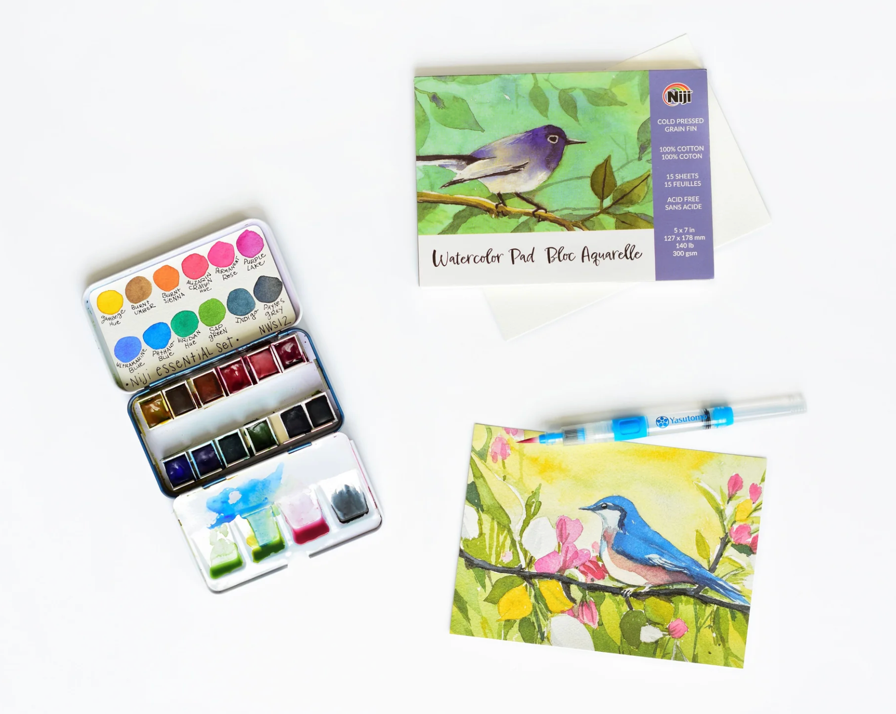 Niji® Watercolor Essentials Kit