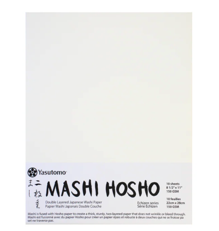 Mashi Hosho Paper 8.5" x 11" (10 Sheets)