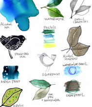 Load image into Gallery viewer, Mineral Paper Art Boards, Assorted 3 Pack
