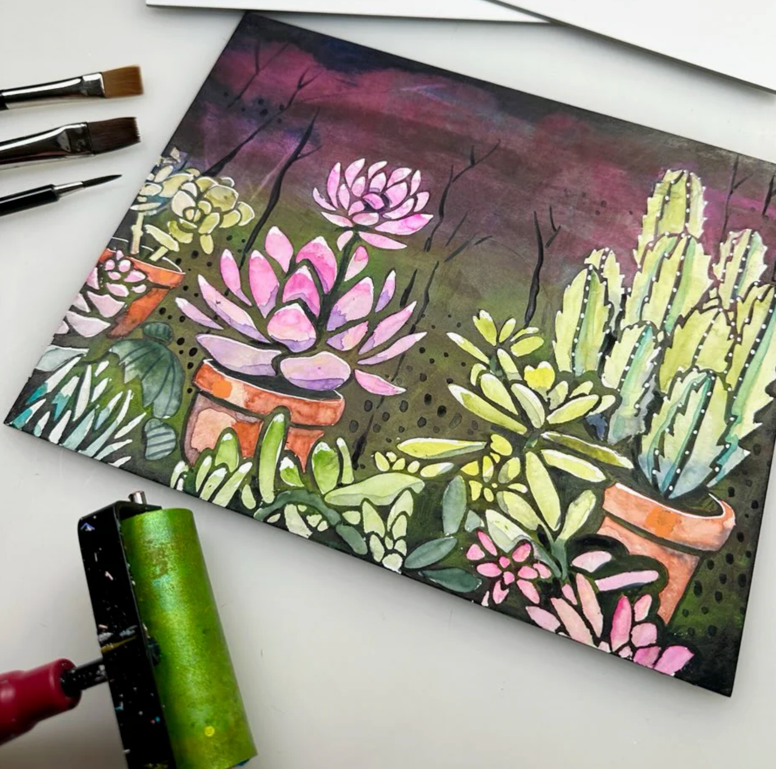 Mineral Paper Art Boards, Assorted 3 Pack