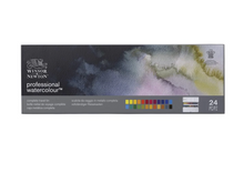 Load image into Gallery viewer, Winsor &amp; Newton Professional Watercolor Travel Tin- 24 Half Pans
