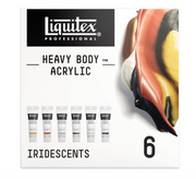 Liquitex Heavy Body Acrylic Iridescent 6 Set 59ml