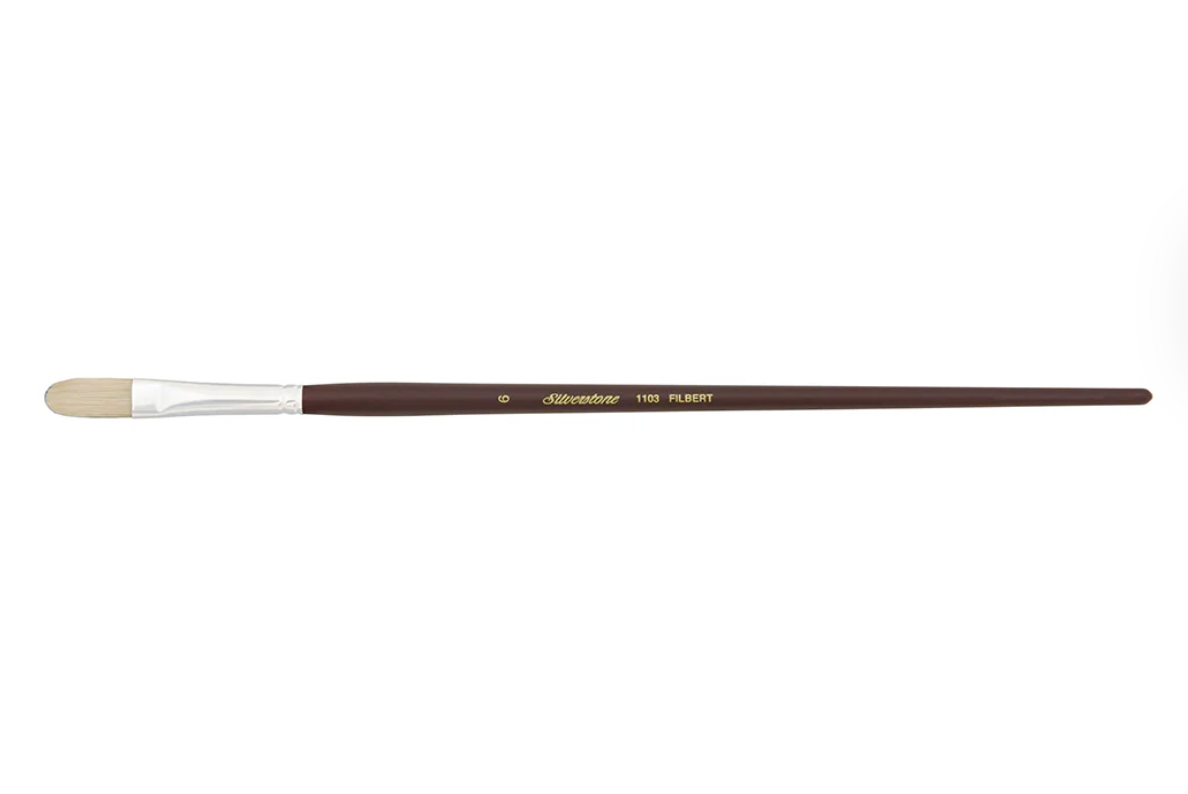 Silverstone Long Handle Brushes - Filbert 1103