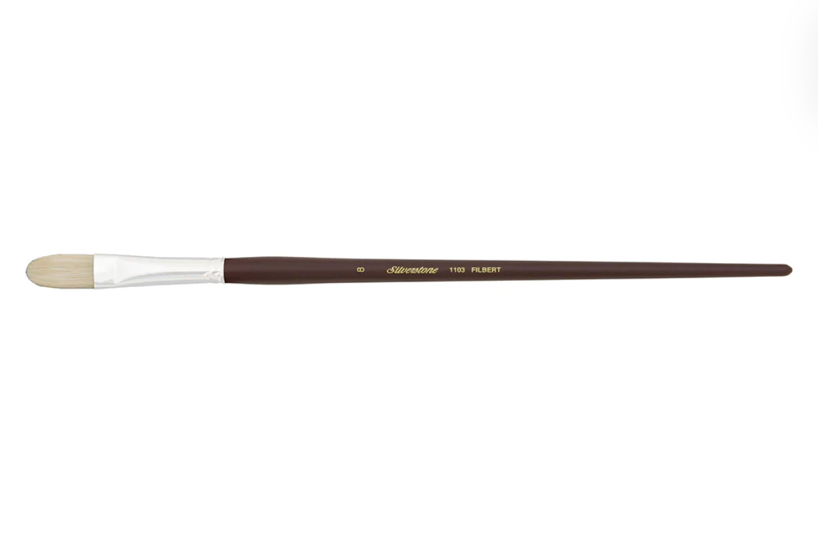 Silverstone Long Handle Brushes - Filbert 1103