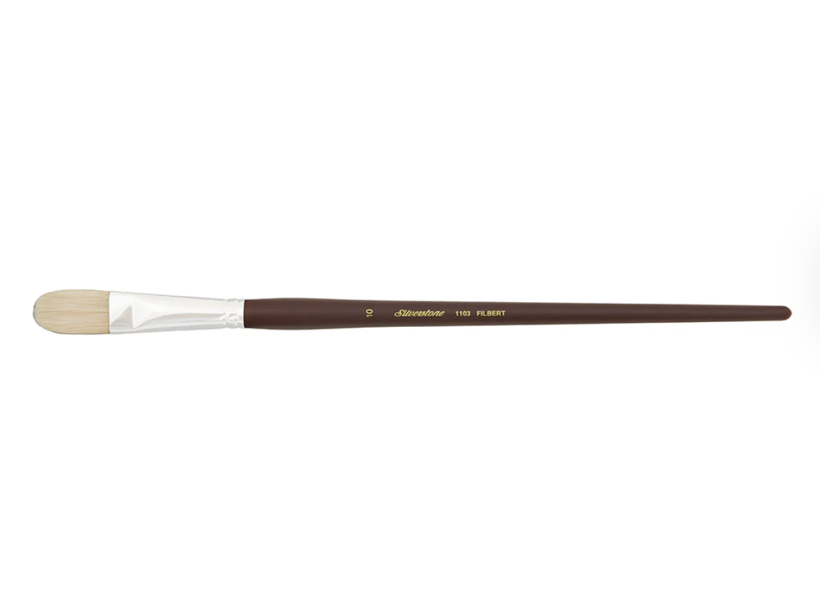 Silverstone Long Handle Brushes - Filbert 1103