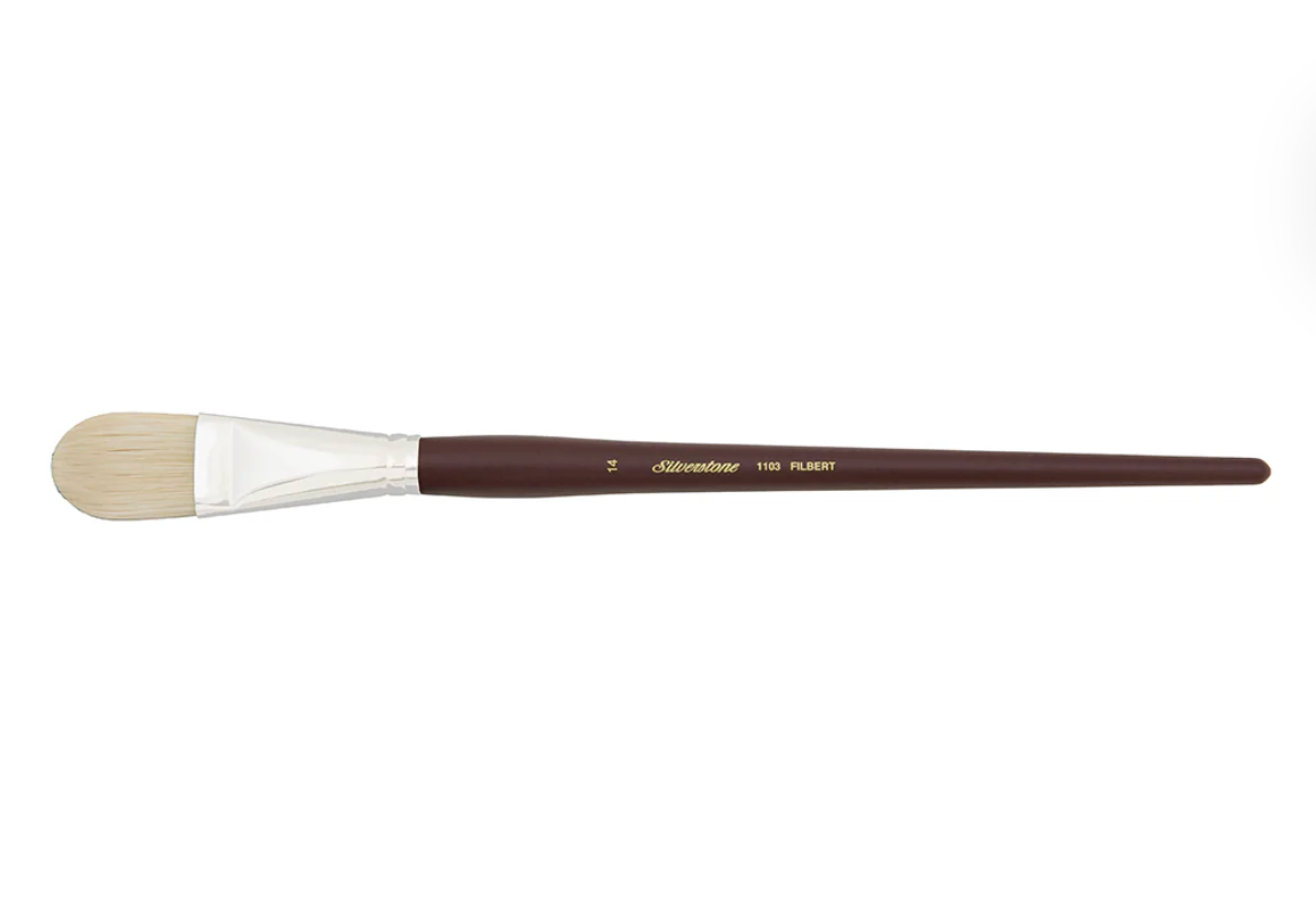 Silverstone Long Handle Brushes - Filbert 1103