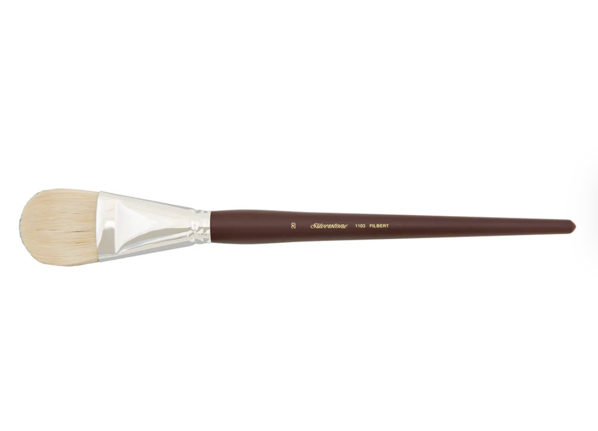 Silverstone Long Handle Brushes - Filbert 1103