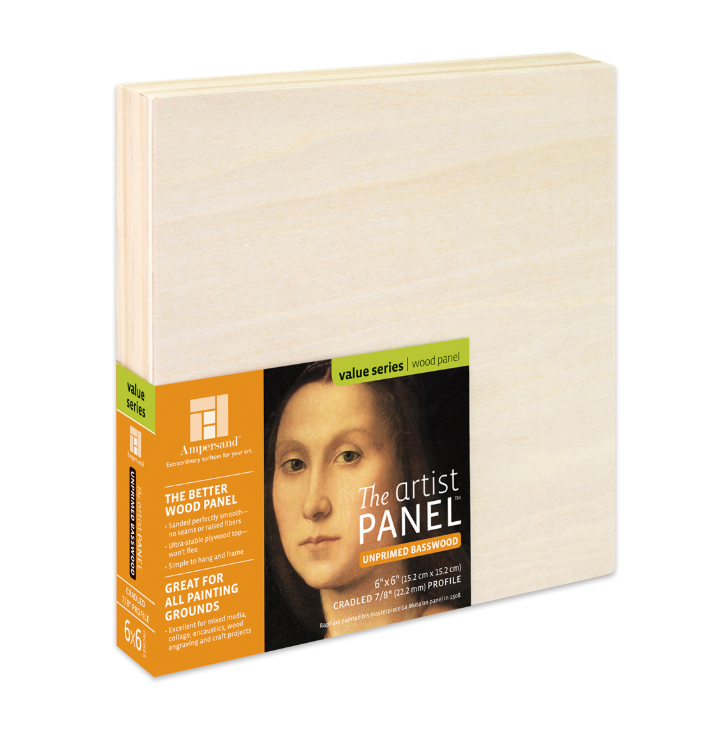Ampersand Unprimed Basswood Panels