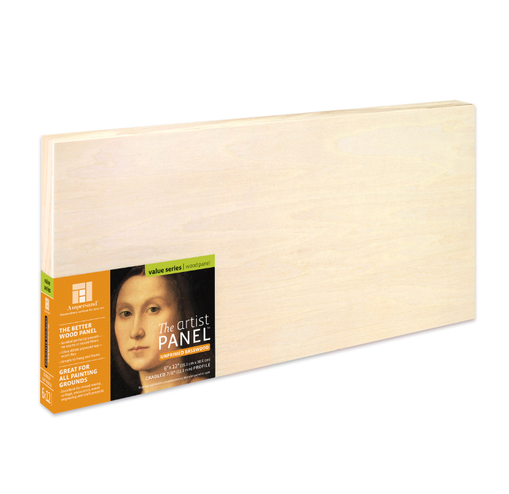 Ampersand Unprimed Basswood Panels