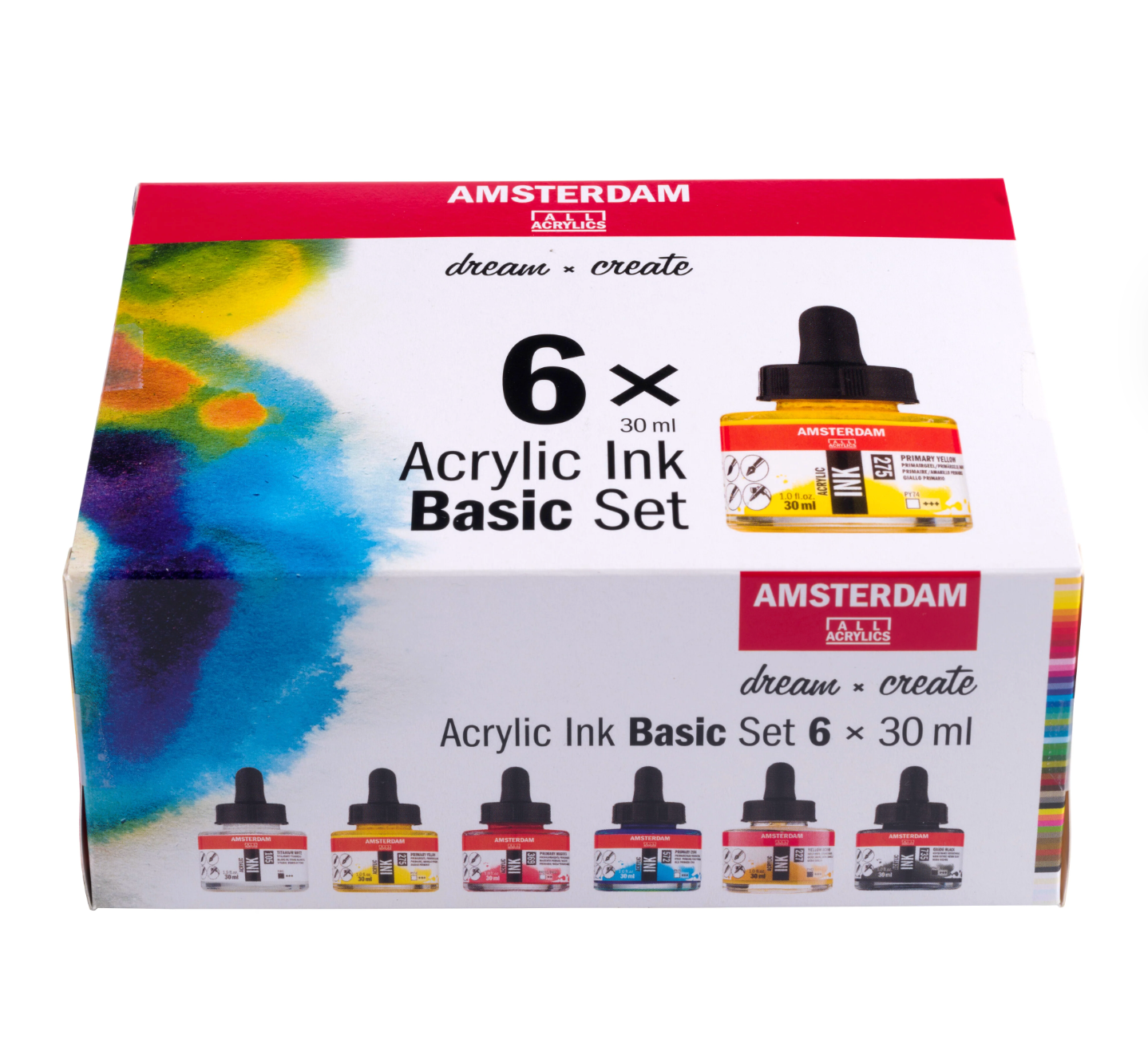 Amsterdam Acrylic Ink 6-Color Set