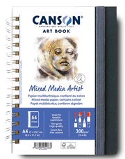 Canson Artist Series Spiral Bound Mixed Media Sketchbook