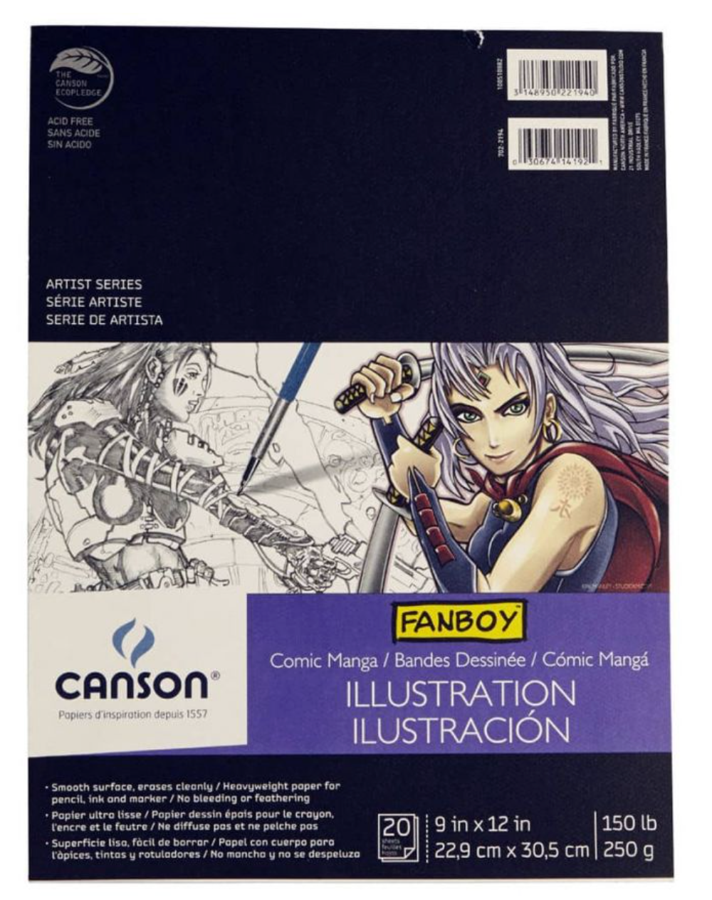 Manga Illustration Pad 9x12