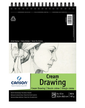 Load image into Gallery viewer, Canson Artist Series Classic Cream Drawing Pad
