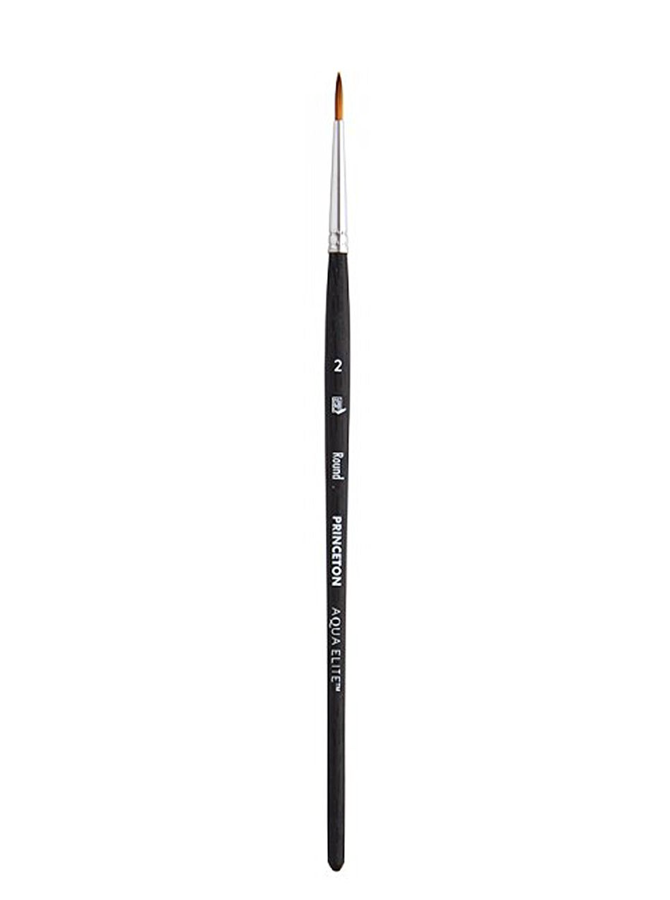 AquaElite Synthetic Kolinsky Brushes - Round