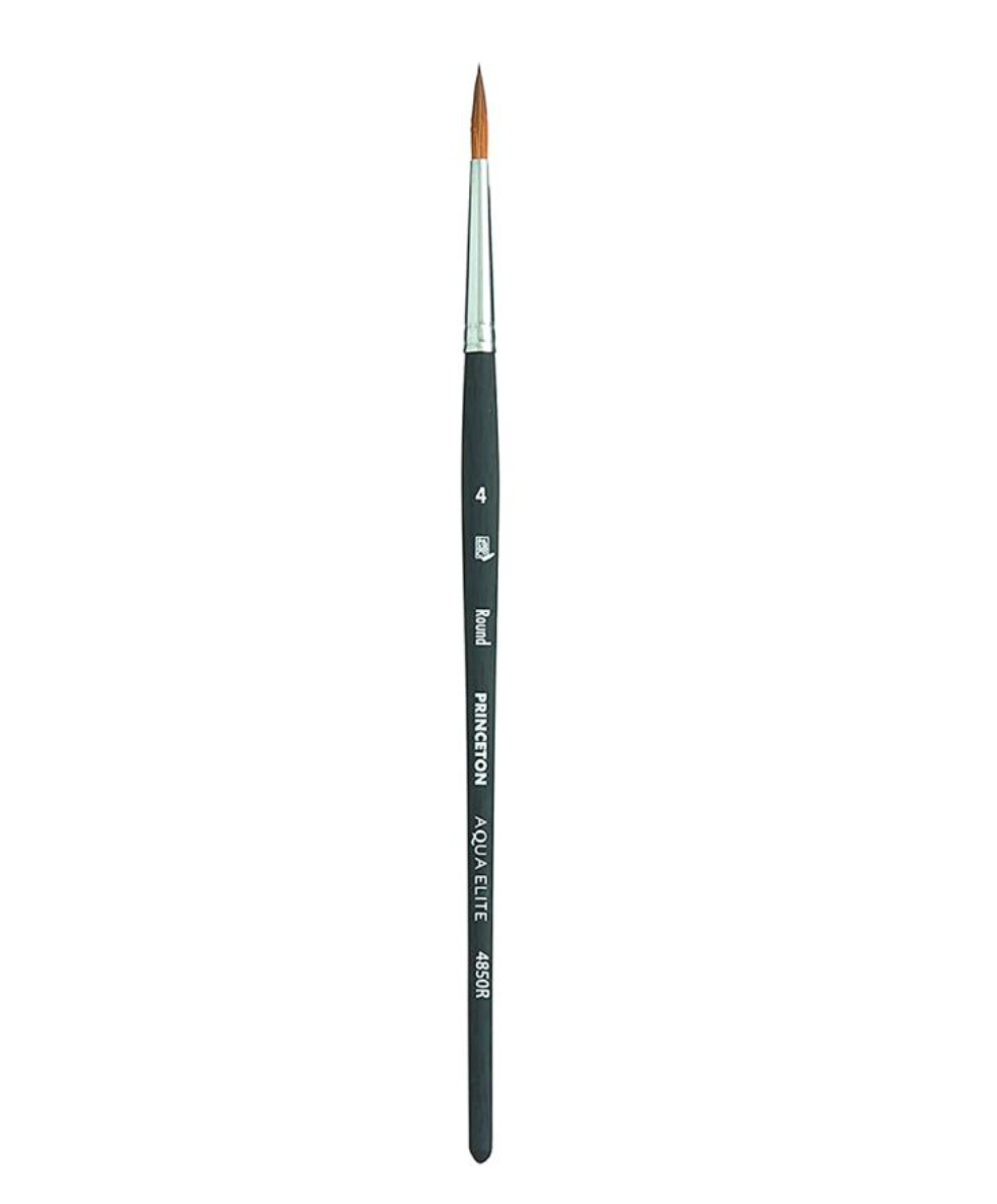 AquaElite Synthetic Kolinsky Brushes - Round