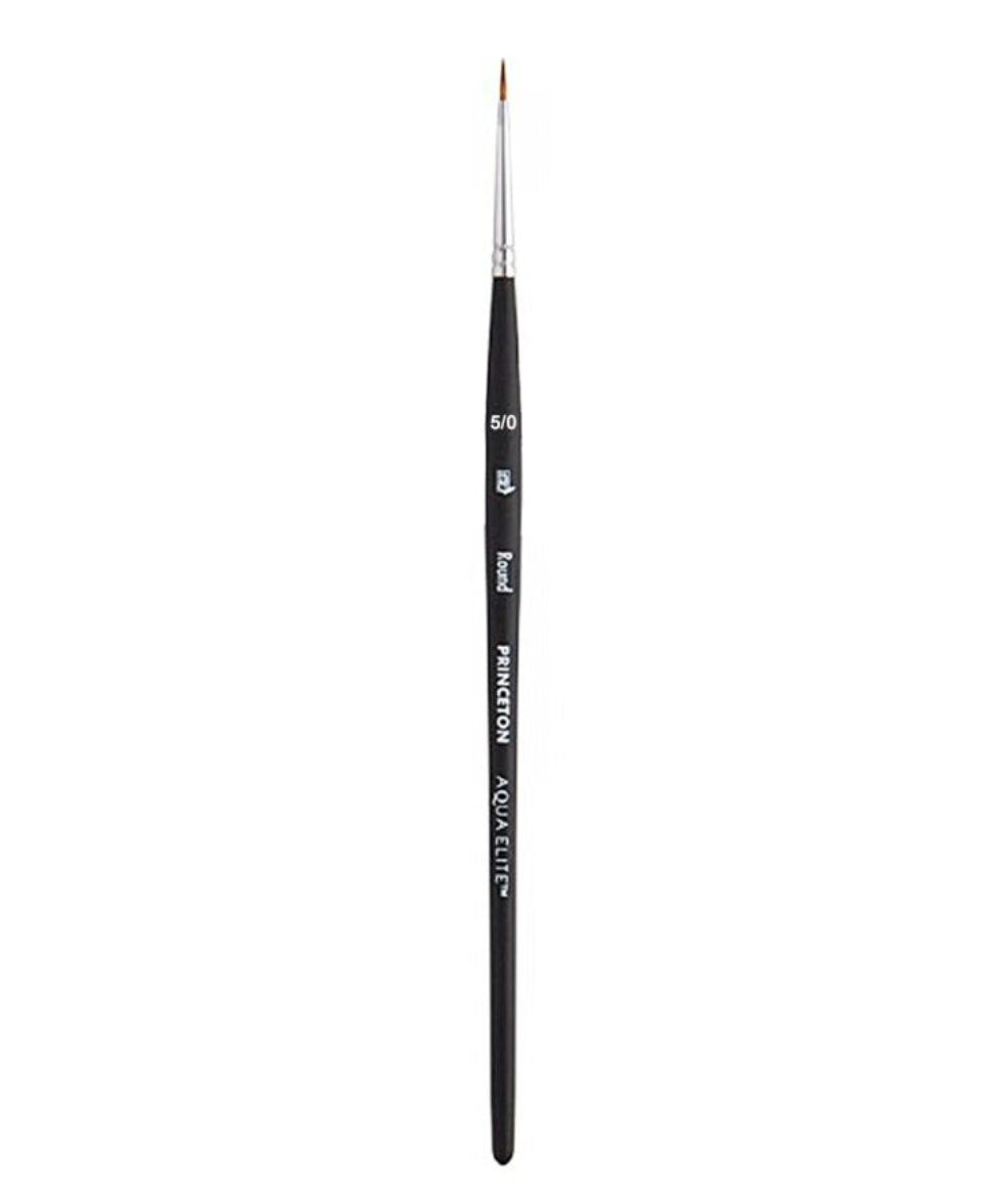 AquaElite Synthetic Kolinsky Brushes - Round