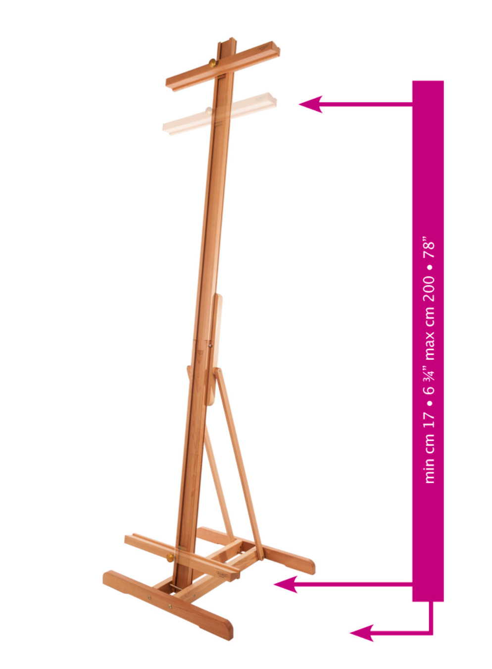 Mabef  M/25 Easel Lyre Convertible