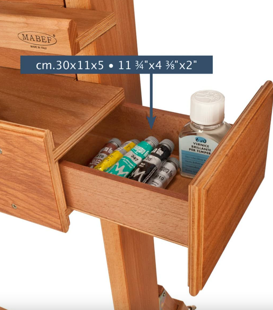 Mabef Lugano Easel Double Mast MBM-02D