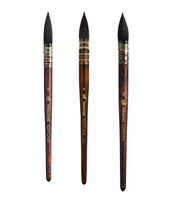 Neptune Synthetic Squirrel Brushes - Quill