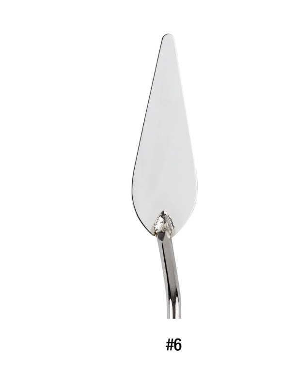 Silver Brush Palette Knife #6