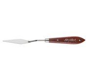 Silver Brush Palette Knife #50