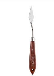 Silver Brush Palette Knife #46