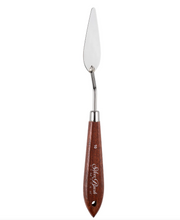 Silver Brush Palette Knife #10