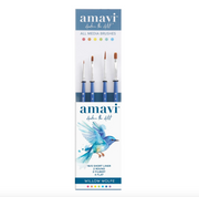 Amavi Basic Stroke Brush Set4 by Willow Wolfe