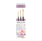 Callia Watercolor Starter Brush Set3 by Willow Wolfe