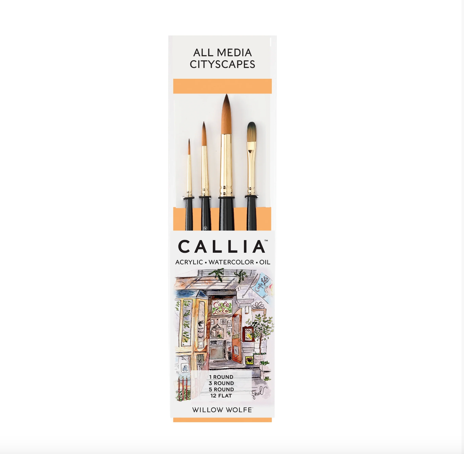 Callia Brush Set 4 Media City